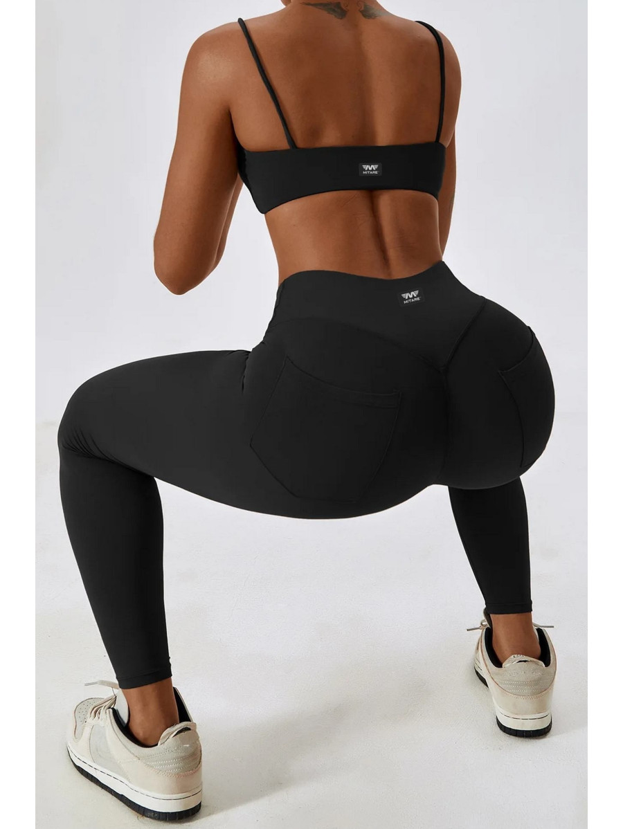 Spodnie push up modelujące czarne ZAPPY FLEXI K131 MITARE