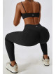 Spodnie push up modelujące czarne ZAPPY FLEXI K131 MITARE