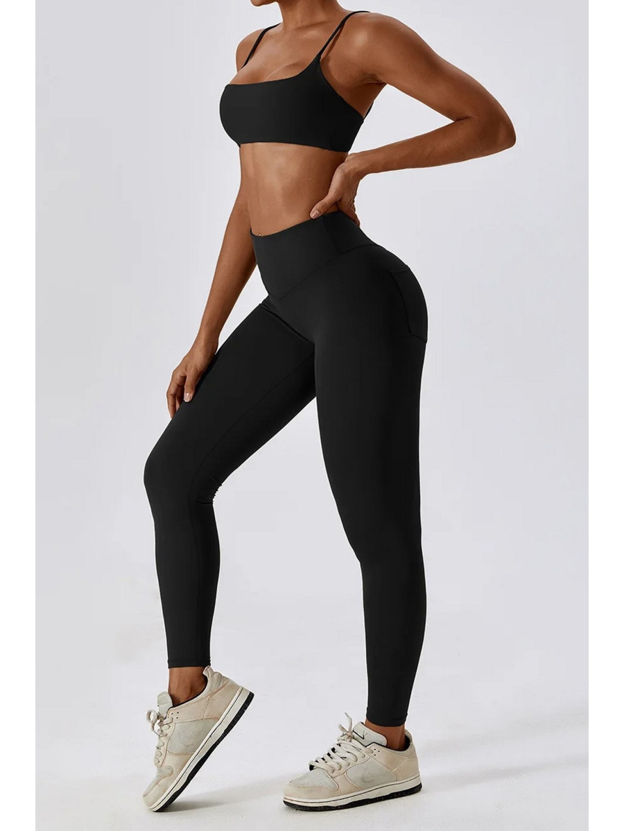 Spodnie push up modelujące czarne ZAPPY FLEXI K131 MITARE
