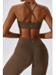 Spodnie push up modelujące brązowe ZAPPY FLEXI K131 MITARE