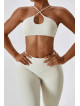 Spodnie push up modelujące kremowe ZAPPY FLEXI K131 MITARE