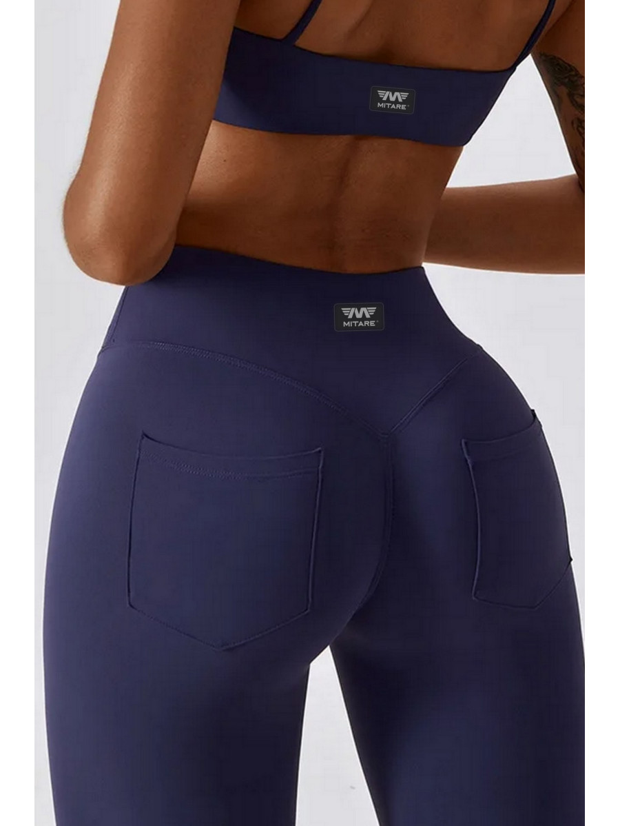 Spodnie push up modelujące granatowe ZAPPY FLEXI K131 MITARE