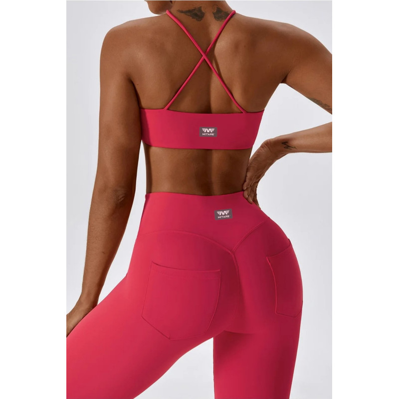 Spodnie push up modelujące różowe ZAPPY FLEXI K131 MITARE
