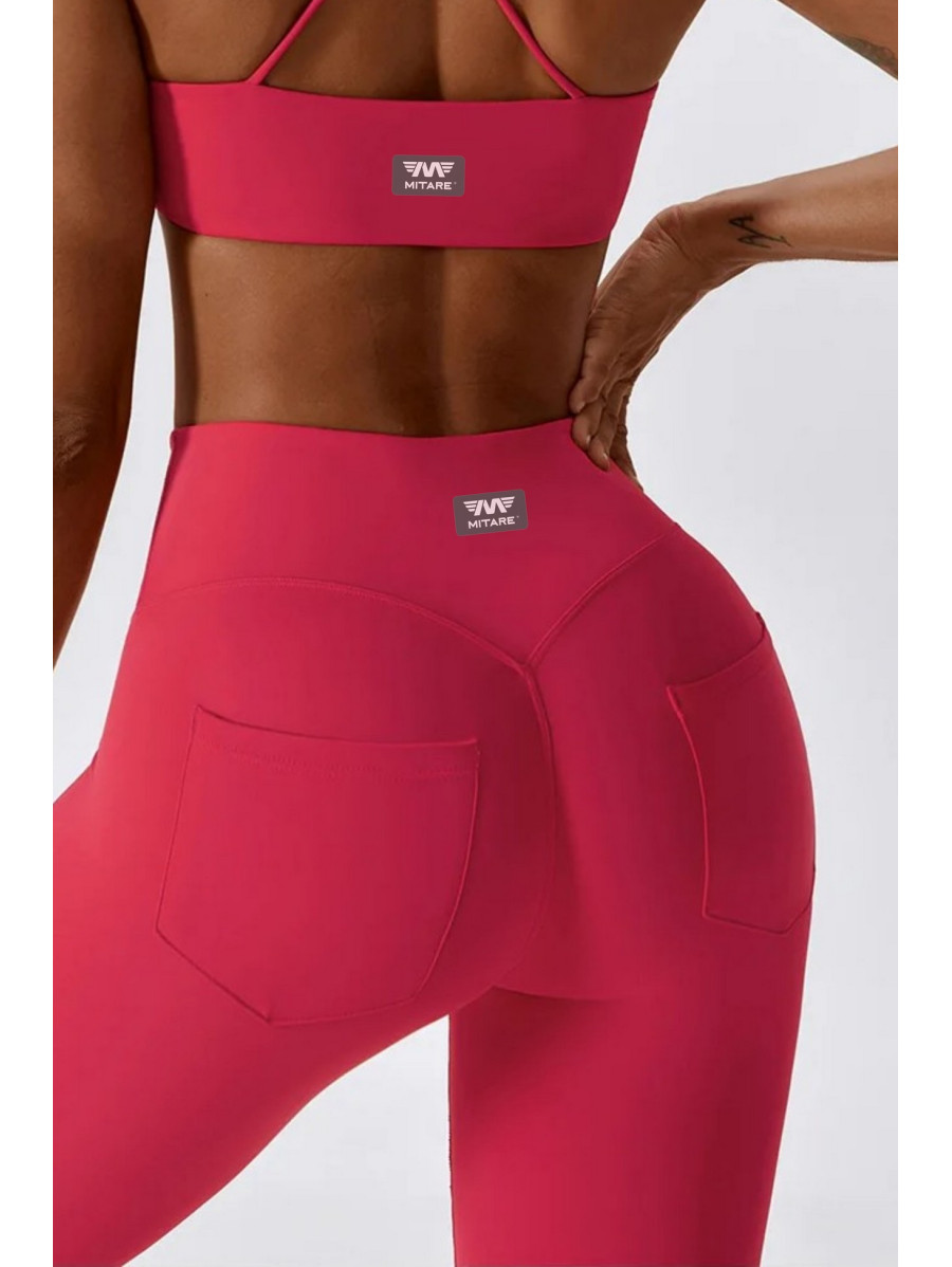 Spodnie push up modelujące różowe ZAPPY FLEXI K131 MITARE