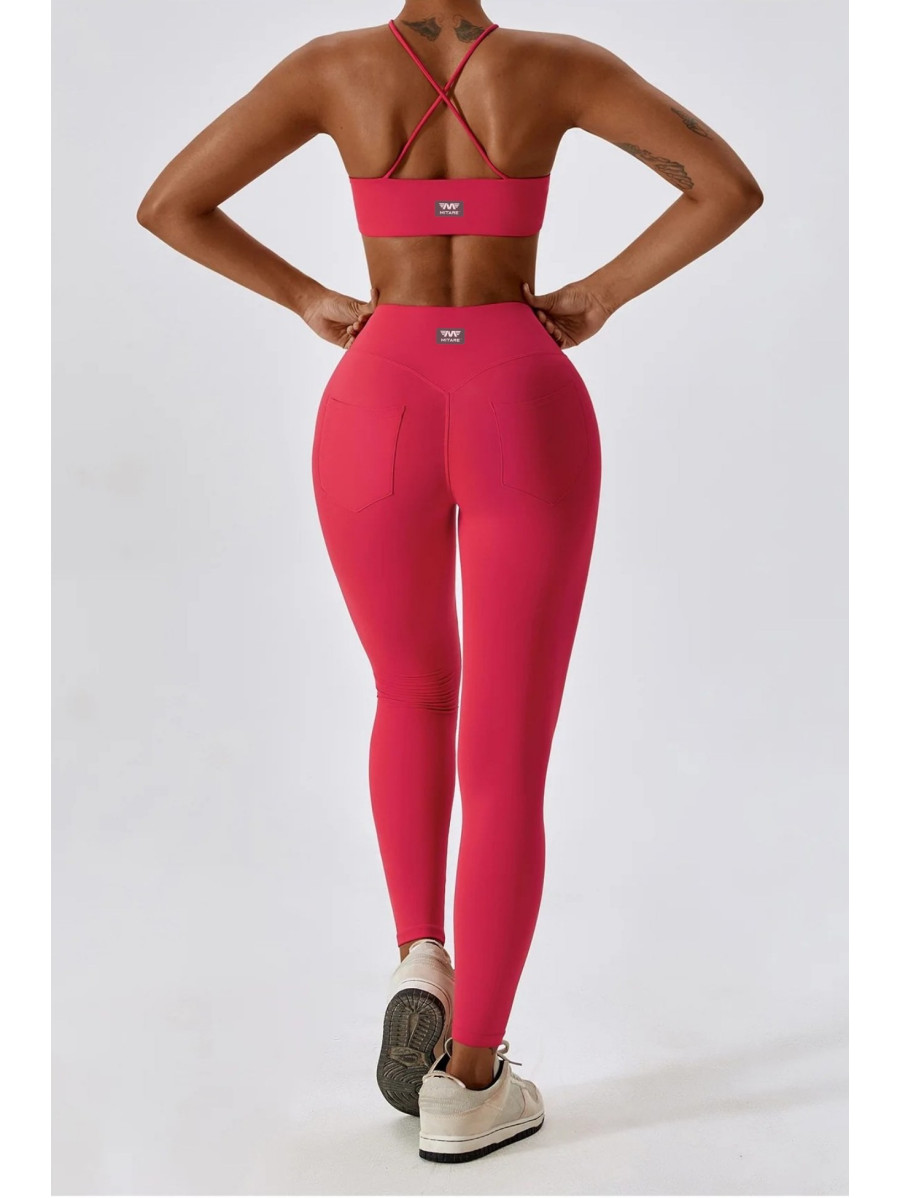 Spodnie push up modelujące różowe ZAPPY FLEXI K131 MITARE