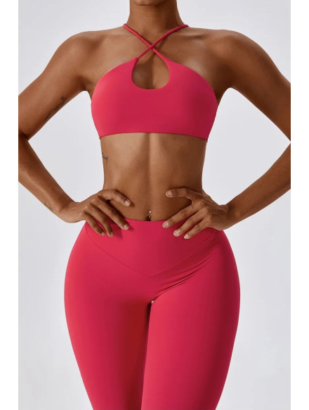 Spodnie push up modelujące różowe ZAPPY FLEXI K131 MITARE 2