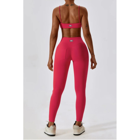 Spodnie push up modelujące różowe ZAPPY FLEXI K131 MITARE
