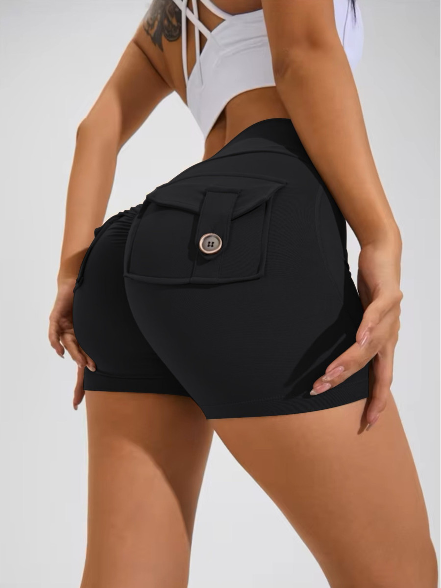 Spodenki damskie push up modelujące czarne ZAPPY TRENDY K133 MITARE