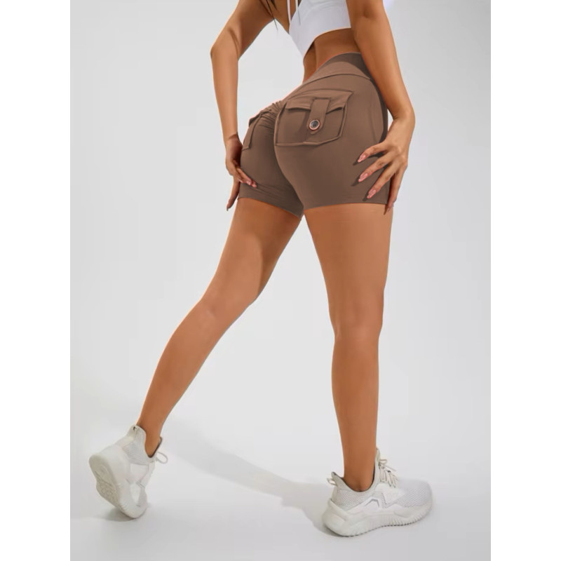 Spodenki damskie push up modelujące brązowe ZAPPY TRENDY K133 MITARE