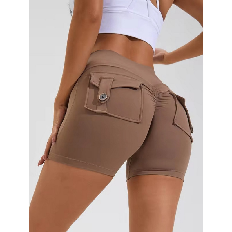 Spodenki damskie push up modelujące brązowe ZAPPY TRENDY K133 MITARE