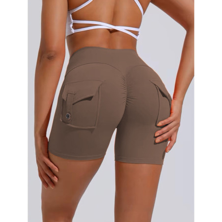 Spodenki damskie push up modelujące brązowe ZAPPY TRENDY K133 MITARE