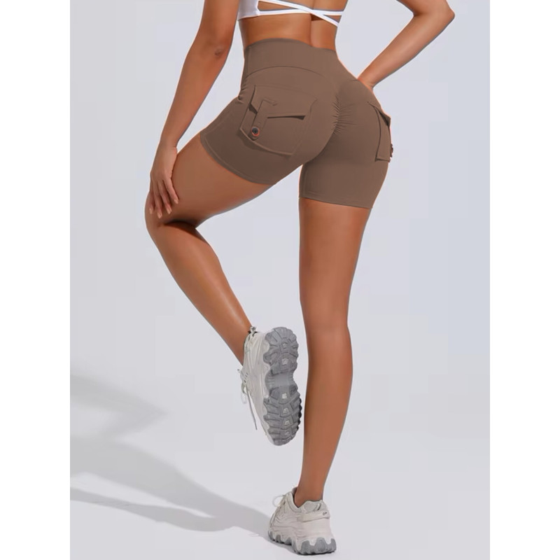 Spodenki damskie push up modelujące brązowe ZAPPY TRENDY K133 MITARE