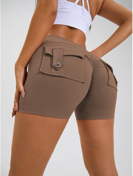 Spodenki damskie push up modelujące brązowe ZAPPY TRENDY K133 MITARE