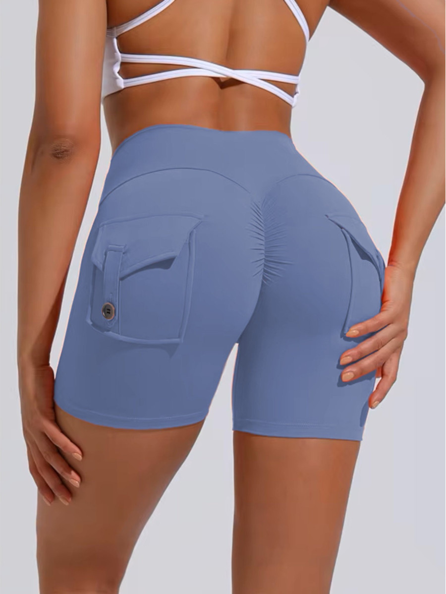 Spodenki damskie push up modelujące błękitne ZAPPY TRENDY K133 MITARE