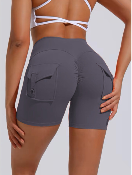 Spodenki damskie push up modelujące szare ZAPPY TRENDY K133 MITARE 2