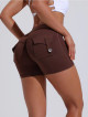 Spodenki damskie push up modelujące czekoladowe ZAPPY TRENDY K133 MITARE