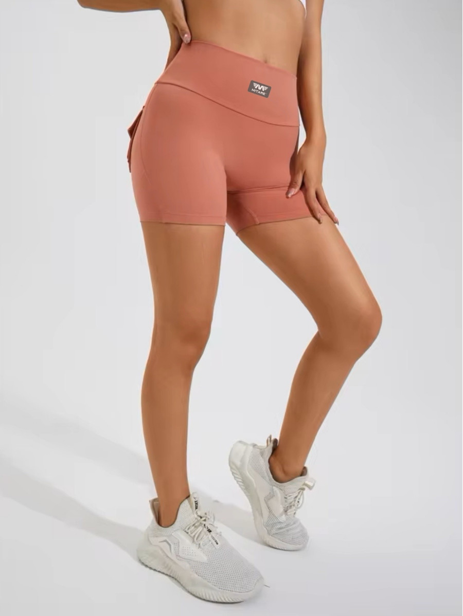 Spodenki damskie push up modelujące łososiowe ZAPPY TRENDY K133 MITARE