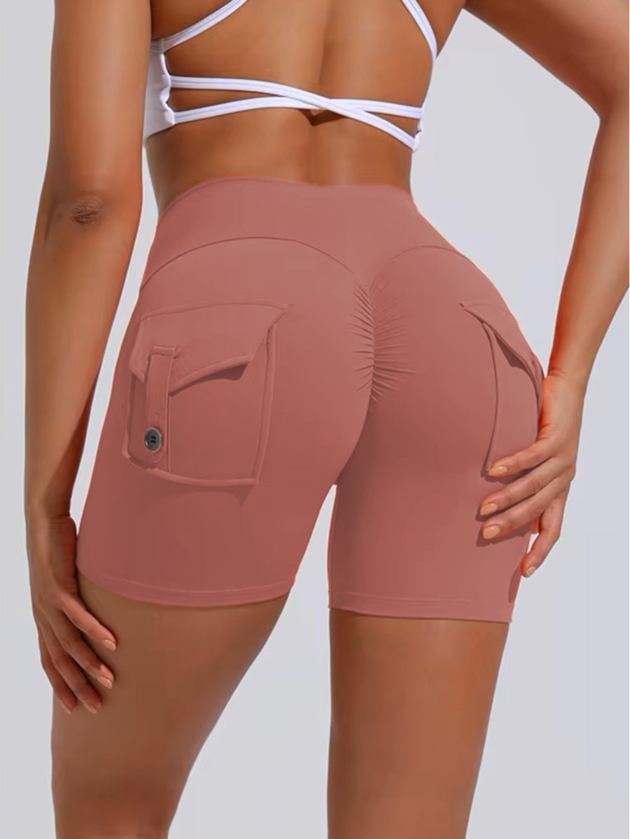 Spodenki damskie push up modelujące łososiowe ZAPPY TRENDY K133 MITARE
