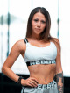 Biustonosz sportowy Airy Straps N693 BIAŁY NEBBIA