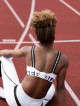 Biustonosz sportowy Airy Straps N693 BIAŁY NEBBIA