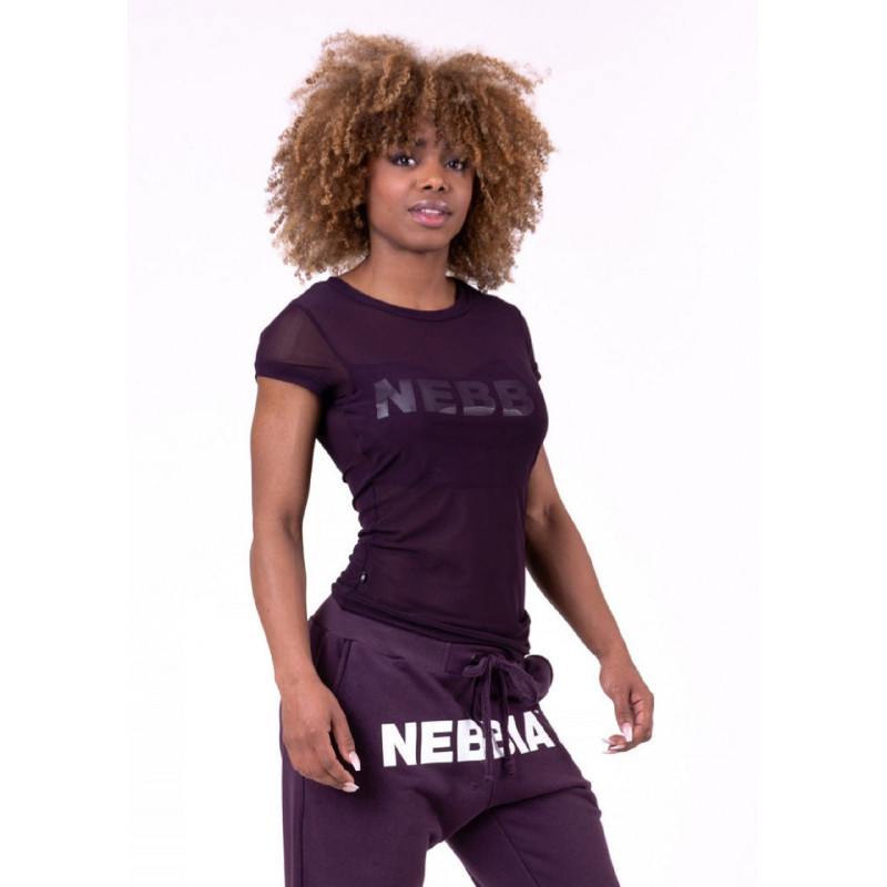 Koszulka Flash-Mesh N665 BURGUND NEBBIA