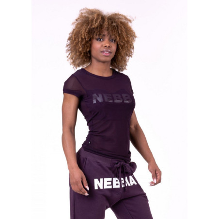 Koszulka Flash-Mesh N665 BURGUND NEBBIA