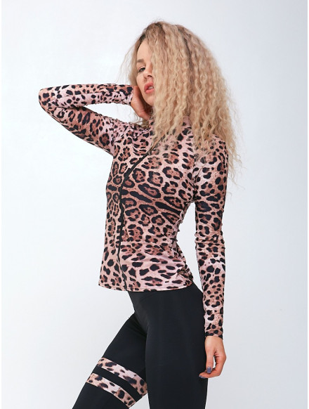 Bluza FIT K046 leopard MITARE