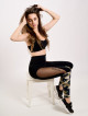 Legginsy damskie HOT camo K043 MITARE