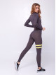 Krótka bluza SIMPLY K045 szara MITARE