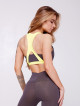 Biustonosz sportowy CUTE K075 żółty MITARE