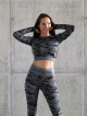 Legginsy damskie bezszwowe ARMY K013 MITARE YOGA