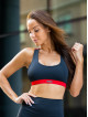 Biustonosz sportowy CUTE K075 czerwony MITARE