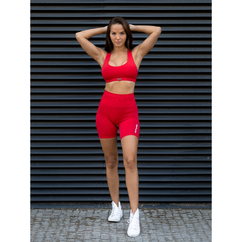 Spodenki bezszwowe PUSH UP MAX K077 czerwone MITARE