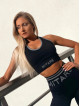 Biustonosz bezszwowy SLIM PUSH UP K079 czarny MITARE
