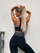 Biustonosz bezszwowy SLIM PUSH UP K079 czarny MITARE