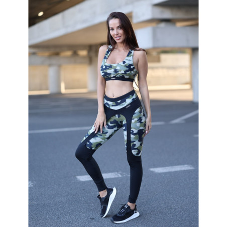 Biustonosz sportowy CUTE K075 camo MITARE