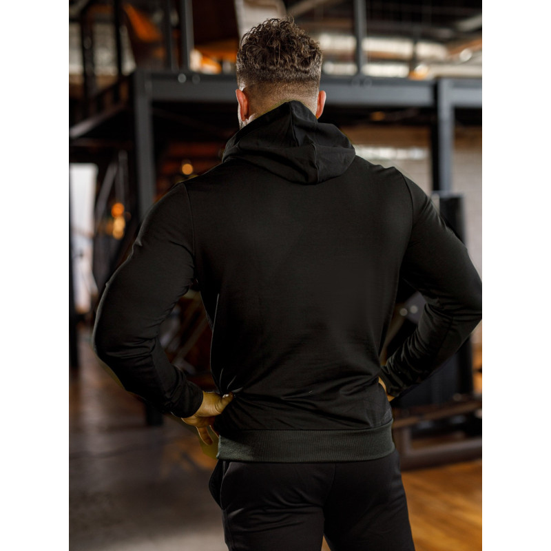 Bluza z kapturem K088 czarna MITARE PRO MAN