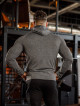 Bluza z kapturem K085 szara MITARE PRO MAN