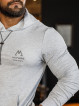 Bluza z kapturem K088 jasnoszara MITARE PRO MAN
