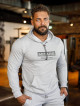 Bluza z kapturem K103 jasnoszara MITARE PRO MAN