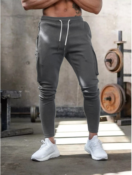 Spodnie joggery K102 ciemnoszare MITARE PRO MAN 2