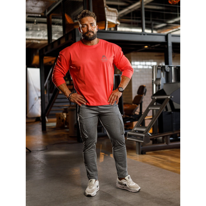 Spodnie joggery K102 ciemnoszare MITARE PRO MAN