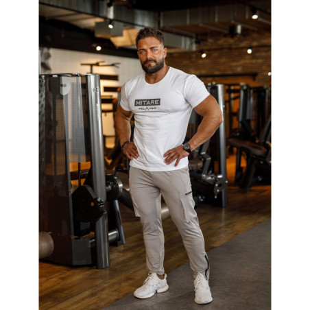 T-shirt K093 biała MITARE PRO MAN