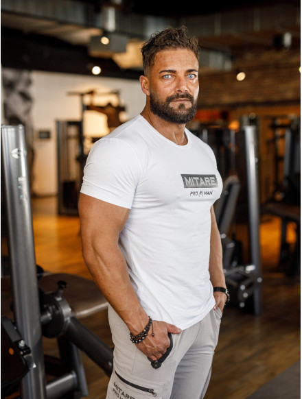 T-shirt K093 biała MITARE PRO MAN 2