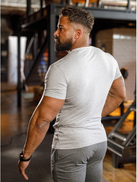 T-shirt K093 szary MITARE PRO MAN 2