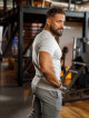 T-shirt K093 szary MITARE PRO MAN