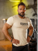 T-shirt K093 beżowy MITARE PRO MAN