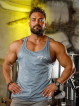 Tank top K095 niebieski MITARE PRO MAN