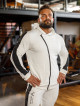 Bluza z kapturem K097 jasnoszara MITARE PRO MAN