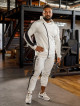 Bluza z kapturem K097 jasnoszara MITARE PRO MAN